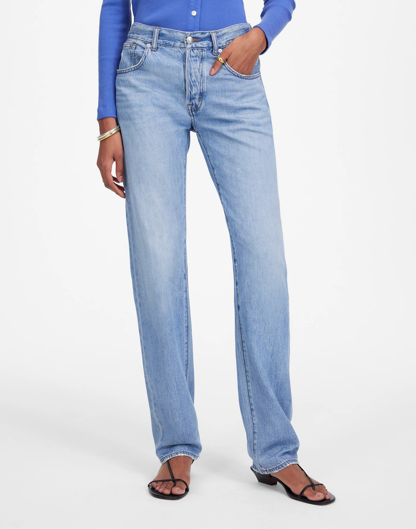 The Dean Easy Straight Jean in Northridge Wash: Airy Denim Edition | Madewell | Madewell