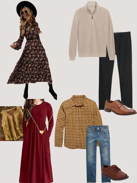 Fall family outfits for pictures! Family outfits! Fall fashion! 

#LTKstyletip #LTKfamily #LTKSeasonal