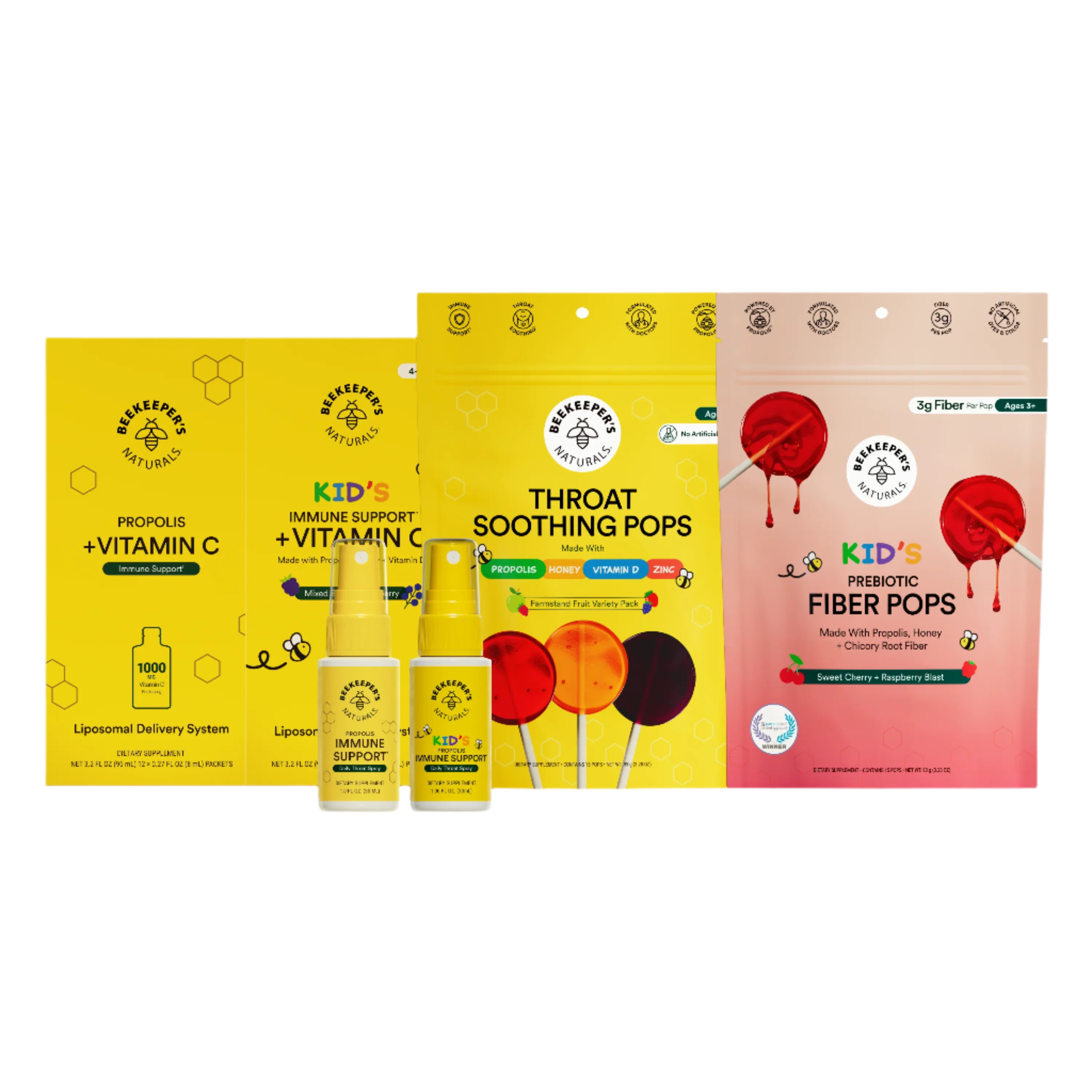 Supercharged Back-to-School Immunity Kit | Beekeepers Natural's