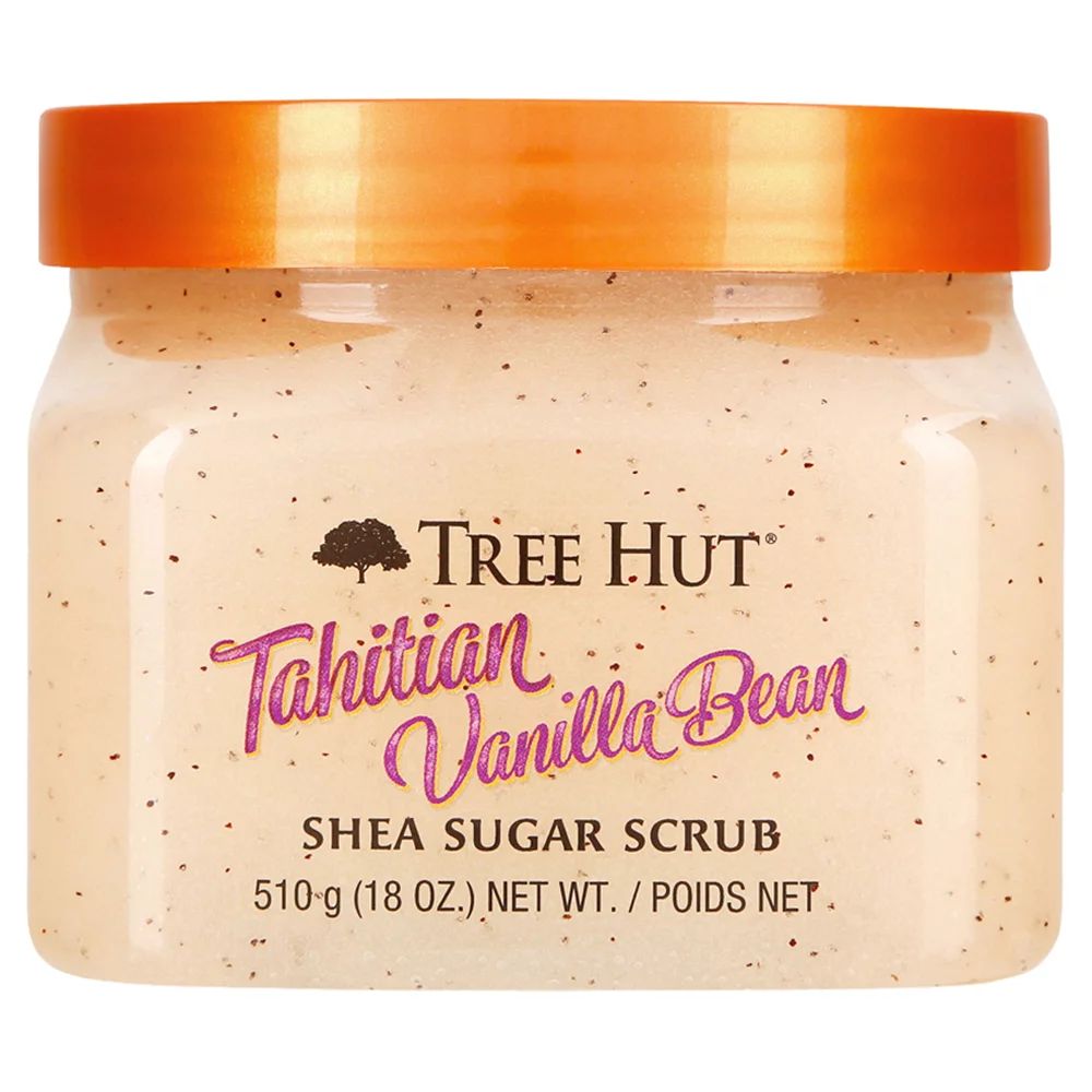 Tree Hut Shea Sugar Exfoliating Body Scrub Tahitian Vanilla Bean, 18 Oz. | Walmart (US)