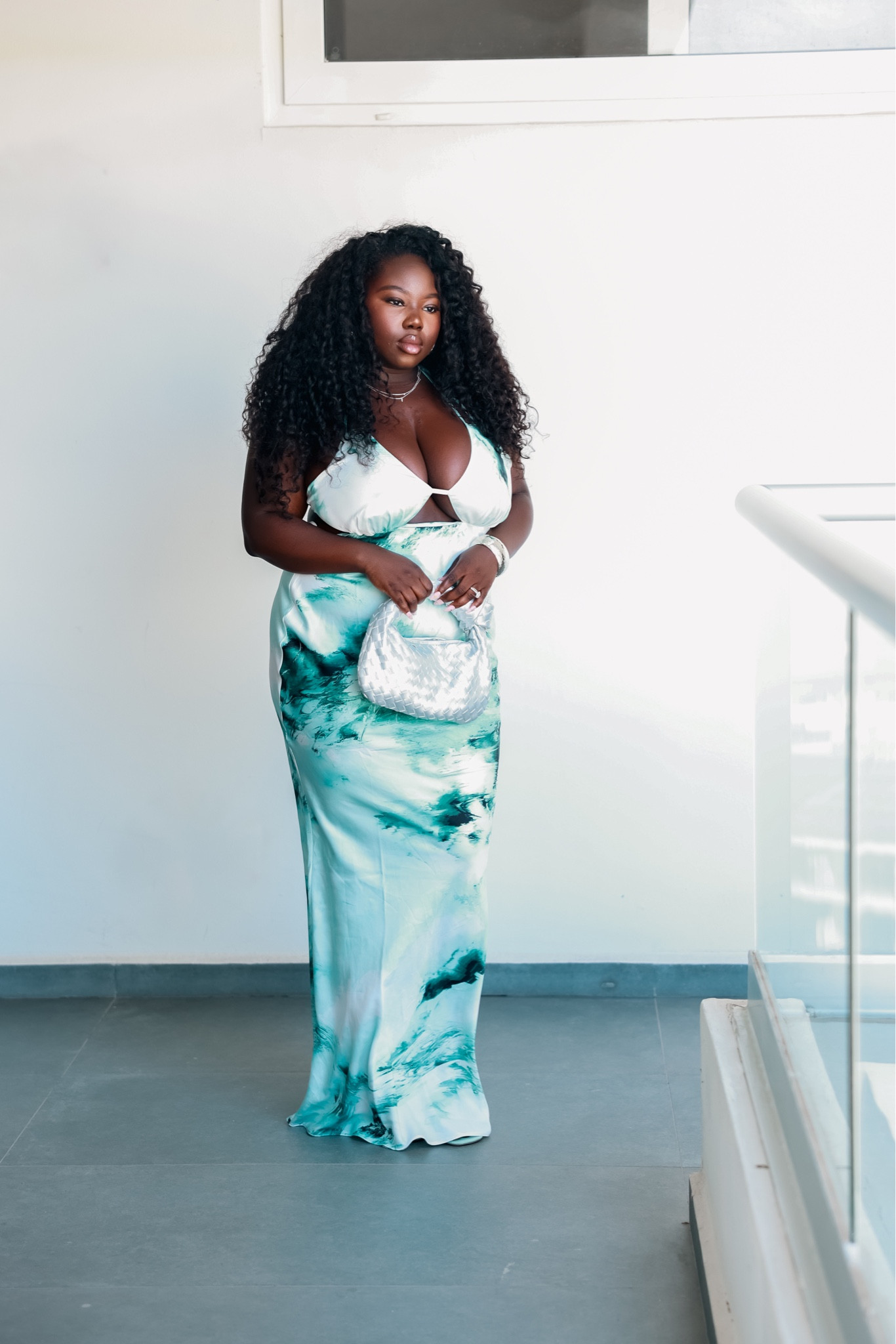 Cut out maxi satin dress 

#LTKTravel #LTKFindsUnder50 #LTKMidsize