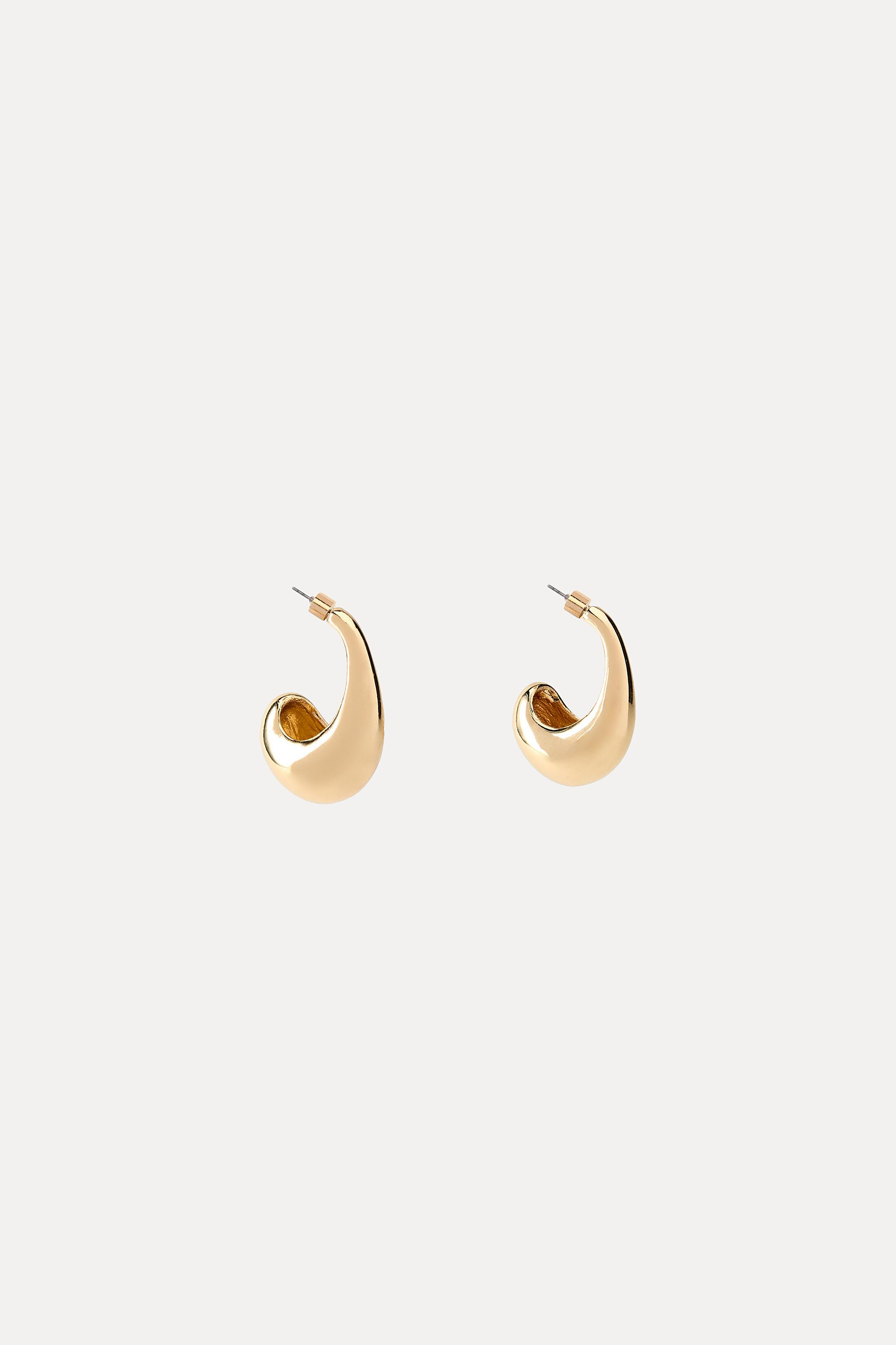 METAL DROP EARRINGS | Zara US