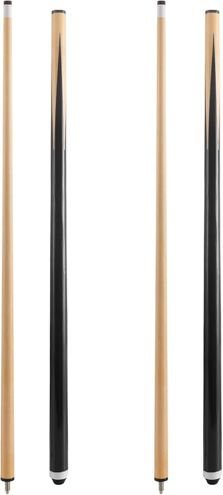 HMQQ Pool Cue Sticks \u2013 42"/48"/58" Billiard Cues with 13mm Leather Tip \u2013 17oz/18oz Stan... | Amazon (US)