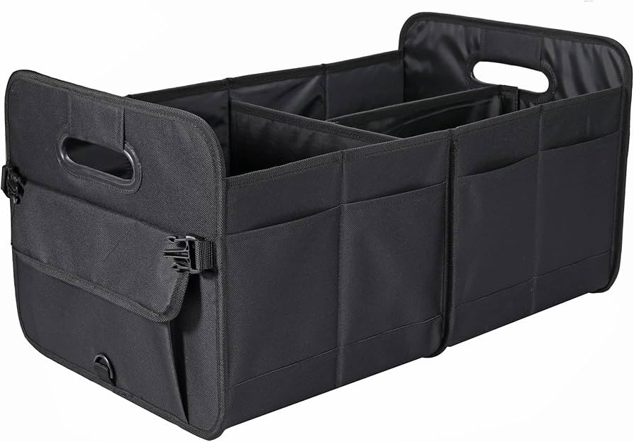 Car Trunk Organizer Car Storage Organizer Collapsible Multi Compartment Car Organizer Adjustable ... | Amazon (US)