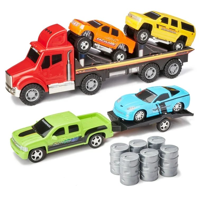 Kid Connection Deluxe Truck Play Vehicles 11 Pieces | Walmart (US)