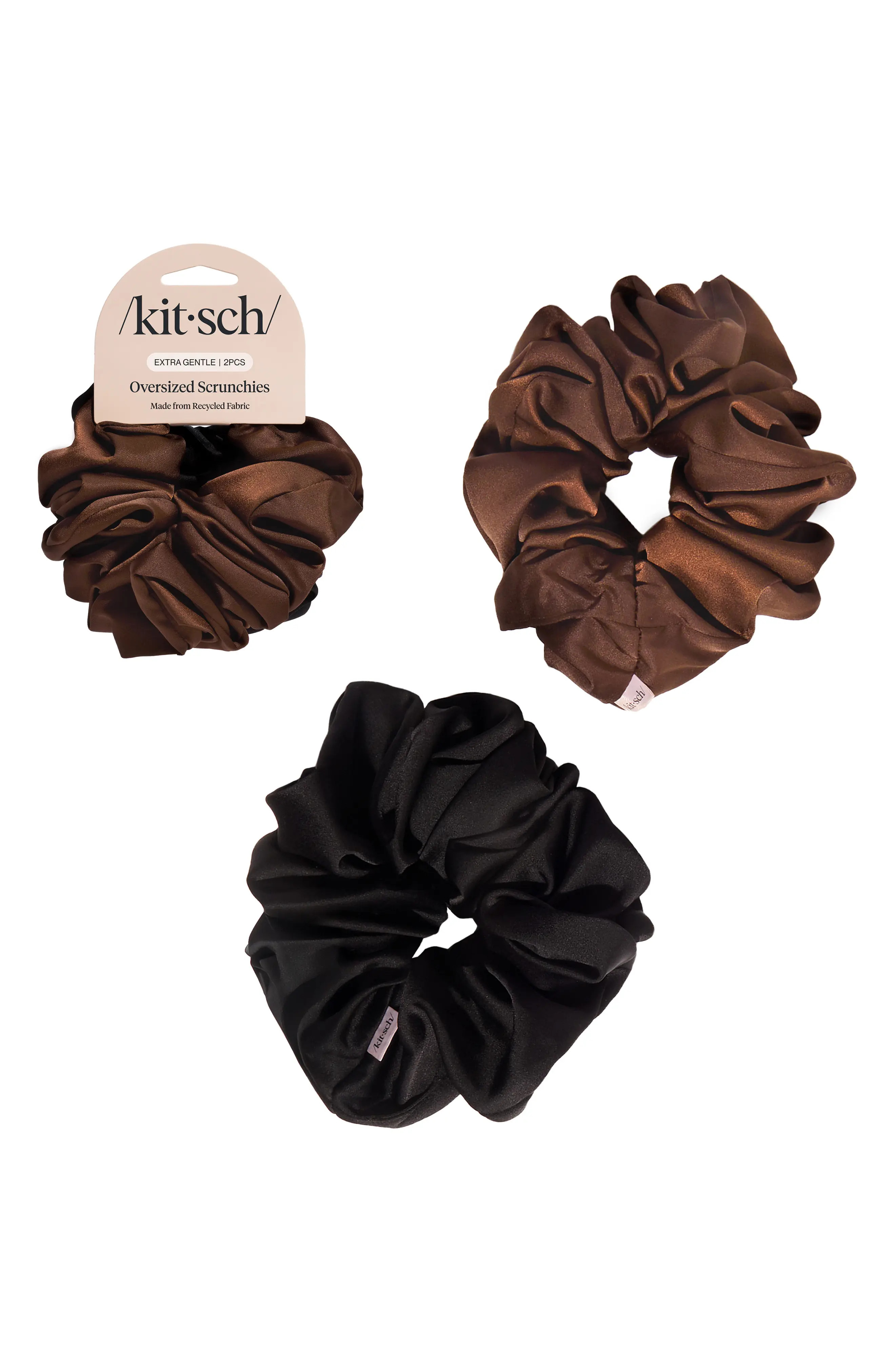 Kitsch 2-Pack Oversize Scrunchies | Nordstromrack | Nordstrom Rack