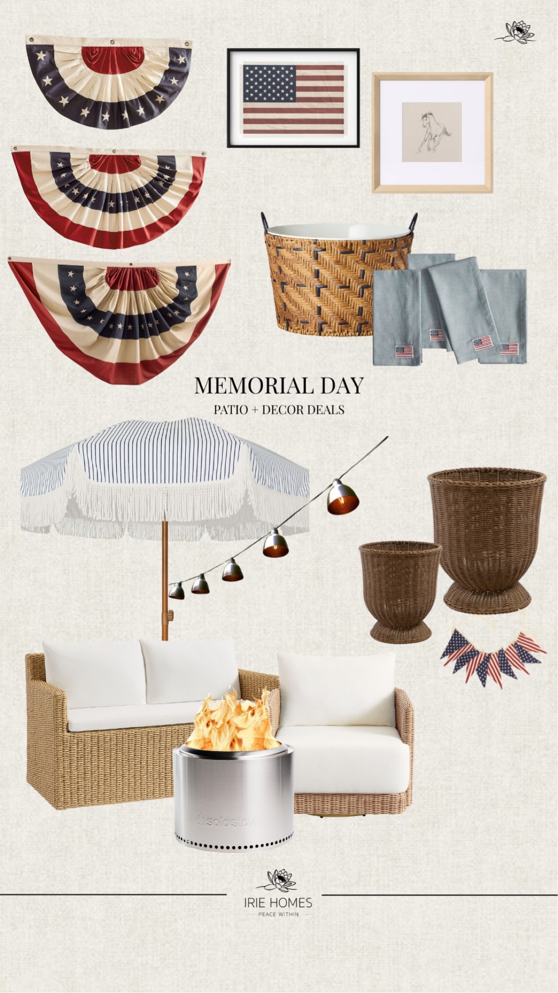 Memorial Day Finds for Outdoor Hosting Season!! These deals are too good 🇺🇸

#LTKSaleAlert #LTKHome