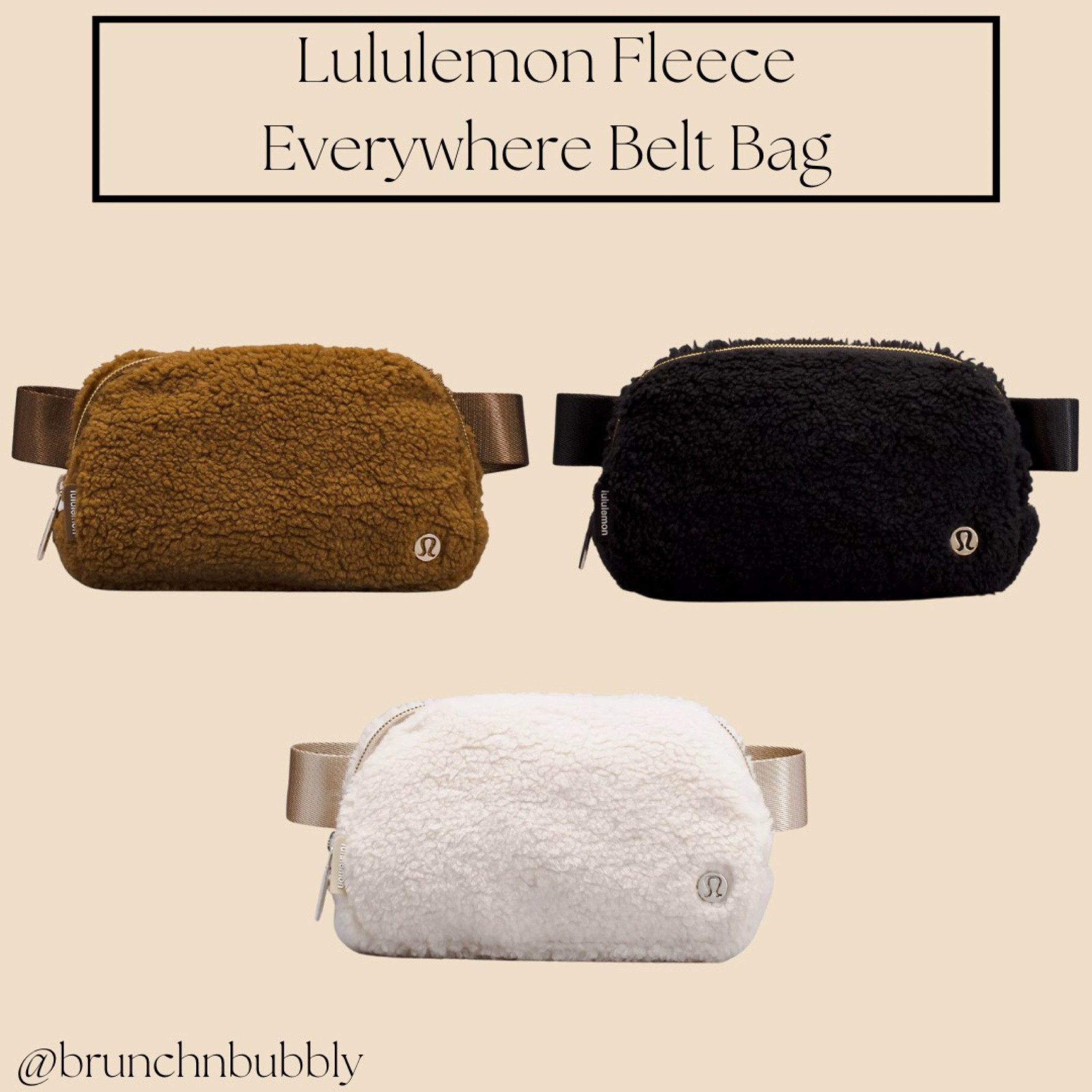 Lululemon fleece everywhere belt bags are back!!!

#LTKSeasonal #LTKstyletip #LTKunder100