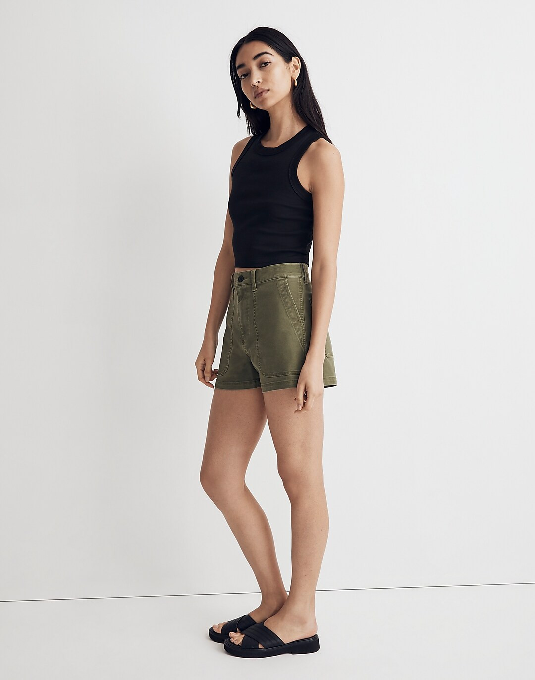 The Perfect Vintage Military Short | Madewell