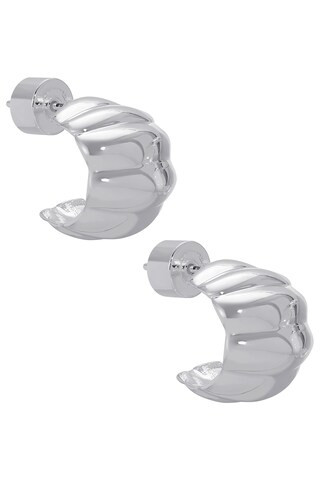 Heaven Mayhem Terre Earrings in Silver from Revolve.com | Revolve Clothing (Global)