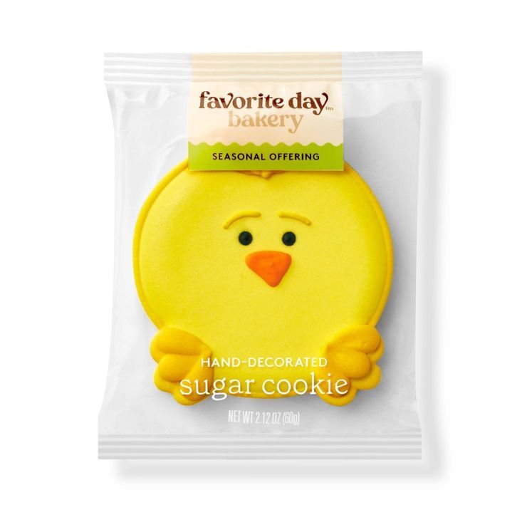Easter Chick Decorated Cookie - 2.12oz - Favorite Day™ | Target