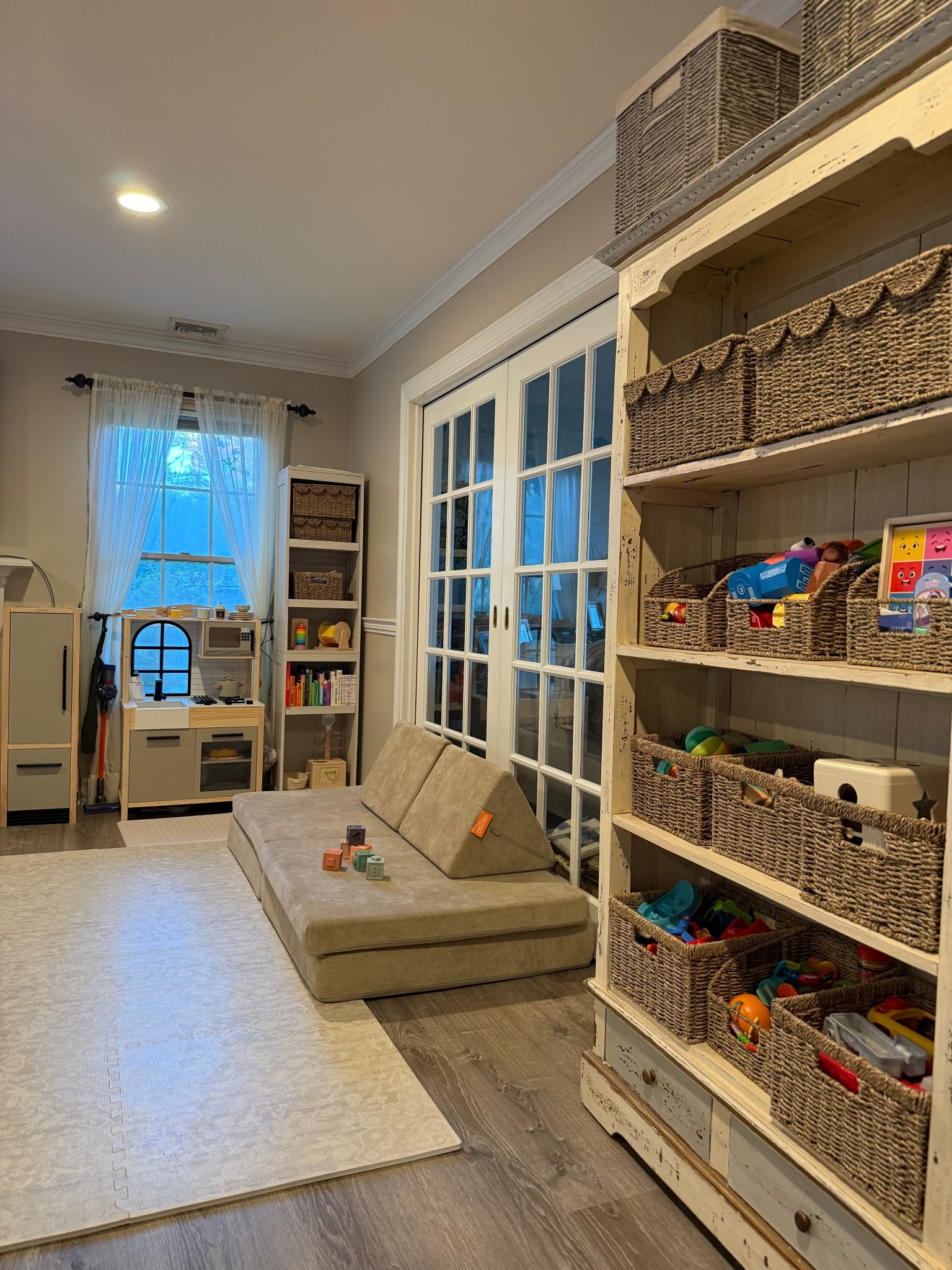 cozy playroom vibes 🧸 neutral tones + functional pieces that actually look good 🤍 linked all my faves 

#LTKFamily #LTKKids #LTKHome