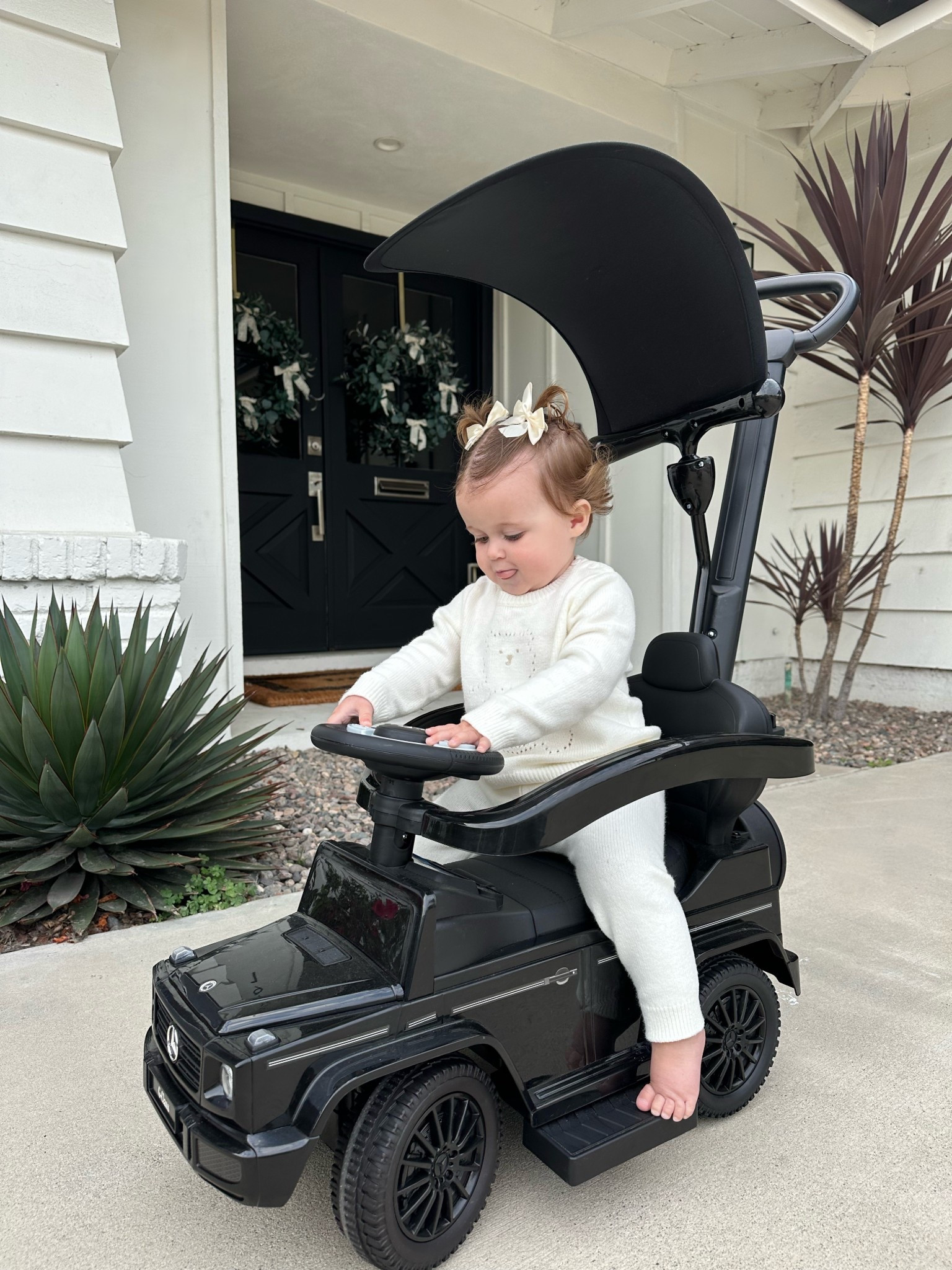 3 in 1 mercedes push car with canopy 🖤 perfect for toddlers !

#LTKKids #LTKFindsUnder100 #LTKBaby