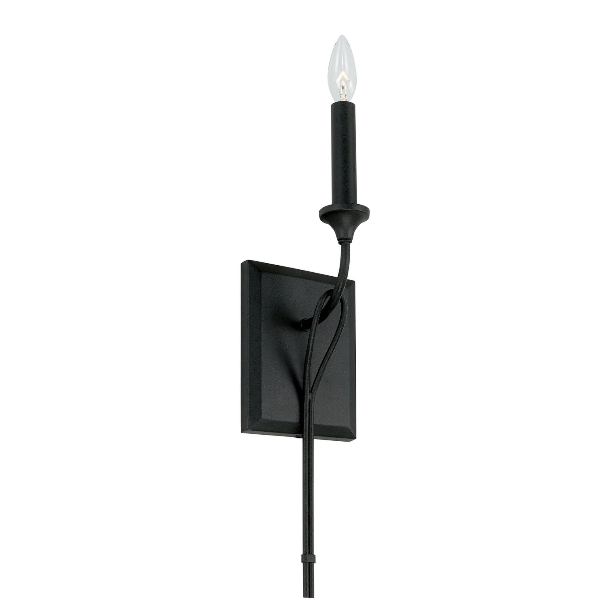 Bentley 1-light Black Iron 5-inch Wall Sconce | Overstock