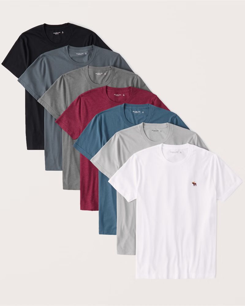 7-Pack Icon Tees | Abercrombie & Fitch (US)