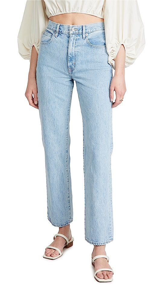 London High Rise Straight Jeans | Shopbop