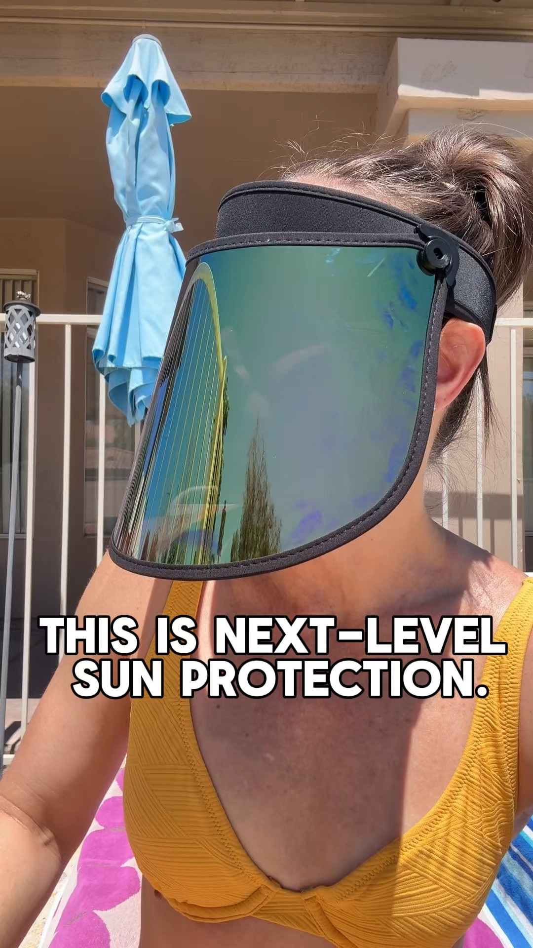 Full-coverage sun protection without sacrificing comfort or visibility—this visor blocks 99% of UVA/UVB and feels amazing to wear. My face relaxes instantly at the pool because I’m not squinting all day.

#bluestonesunshields #sunvisor #facevisor #sunprotection #UPF50

#LTKOver40 #LTKBeauty #LTKmomlife