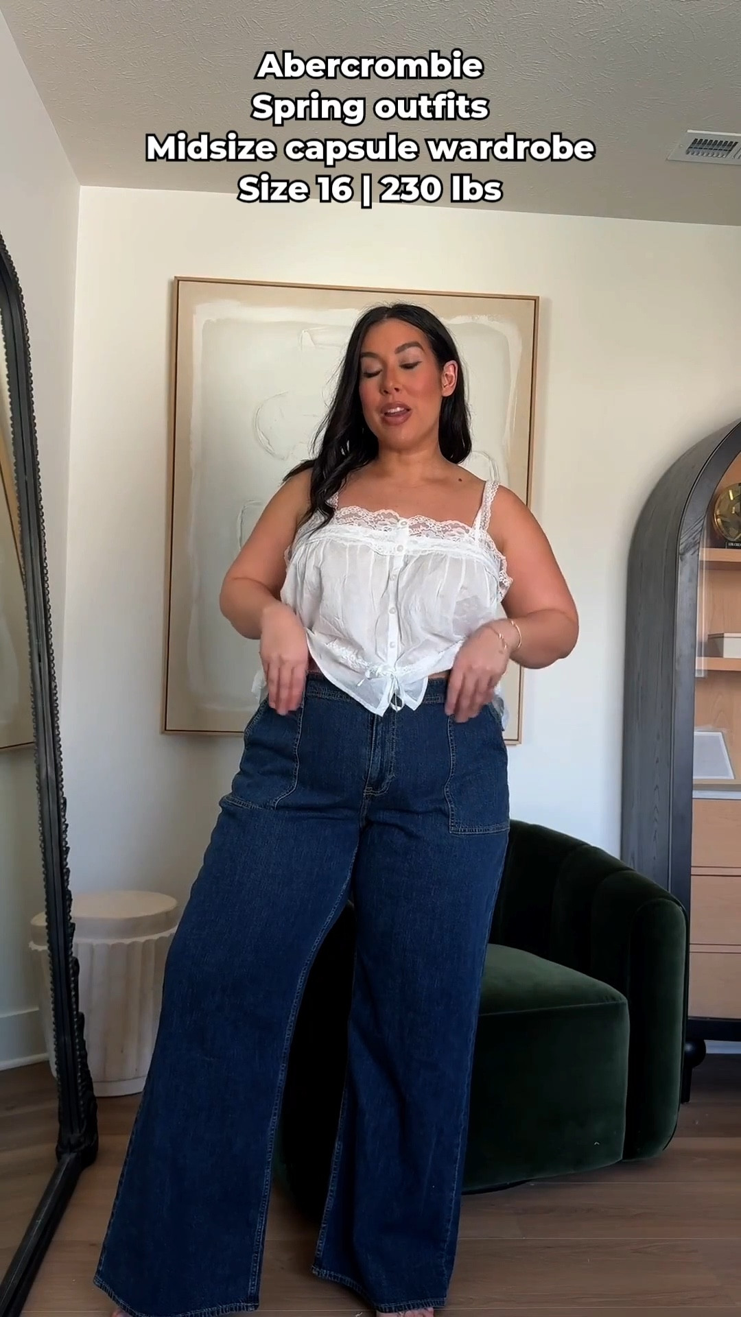 Obsessed with the silhouette on these jeans! Abercrombie spring haul + wardrobe staples!  20-40% off + an extra 15% off with stackable code SPRINGAF
-
-
-
Abercrombie midsize, Midsize spring, Midsize spring haul, Dress, Spring Break Finds, Curvy, Sale, Easter, Spring sale, Sitewide Sale, Abercrombie sale @abercrombie 

#LTKootd #LTKSaleAlert #LTKMidsize