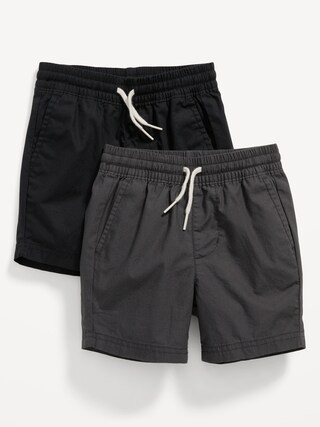 Poplin Pull-On Shorts 2-Pack for Toddler Boys | Old Navy (US)