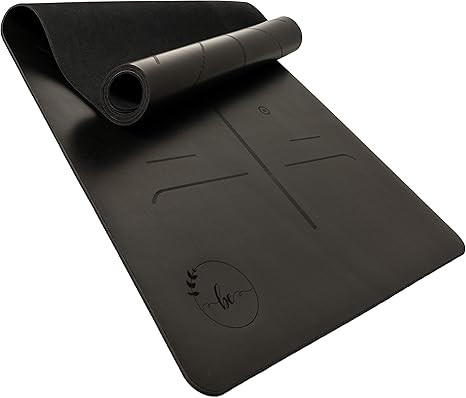 BE Yoga Mat for Women and Men – 5mm Exercise Mat with ARC Alignment Pro Technology - Moisture W... | Amazon (US)