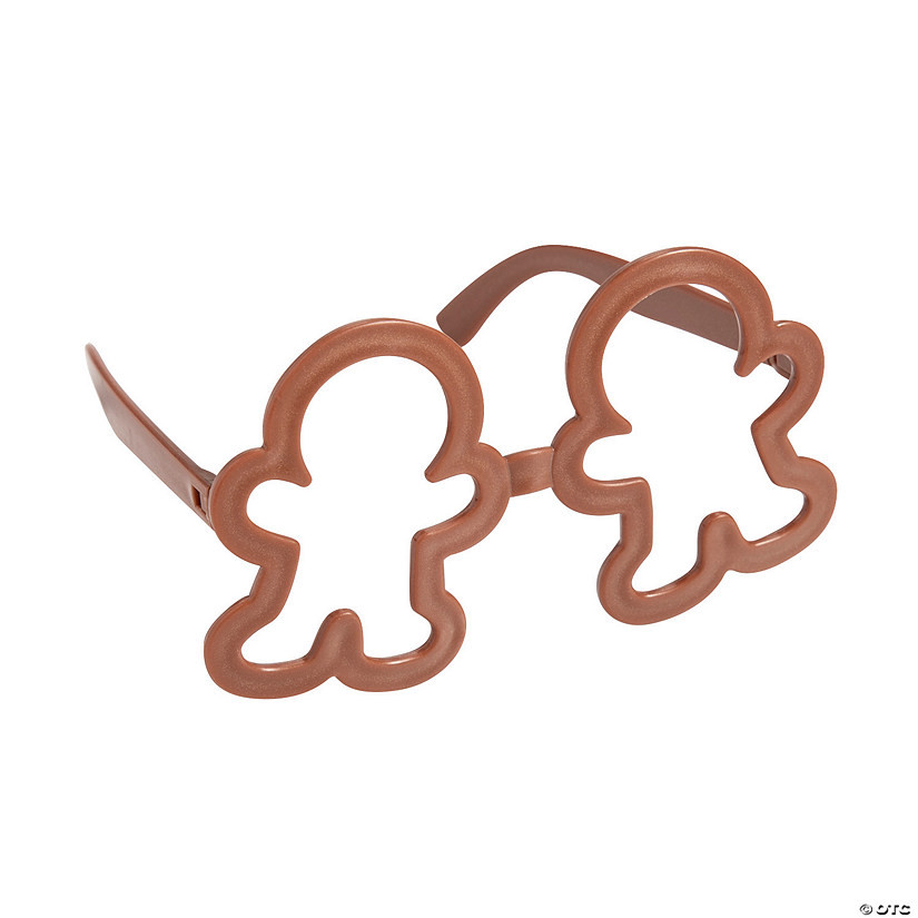Kids Gingerbread Fun Glasses - 12 Pc. | Oriental Trading Company
