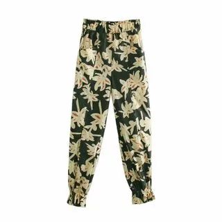 High-Waist Floral Jogger Pants | YesStyle Global