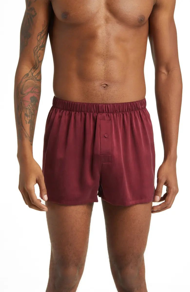 Lunya Washable Silk Boxer Shorts | Nordstrom | Nordstrom