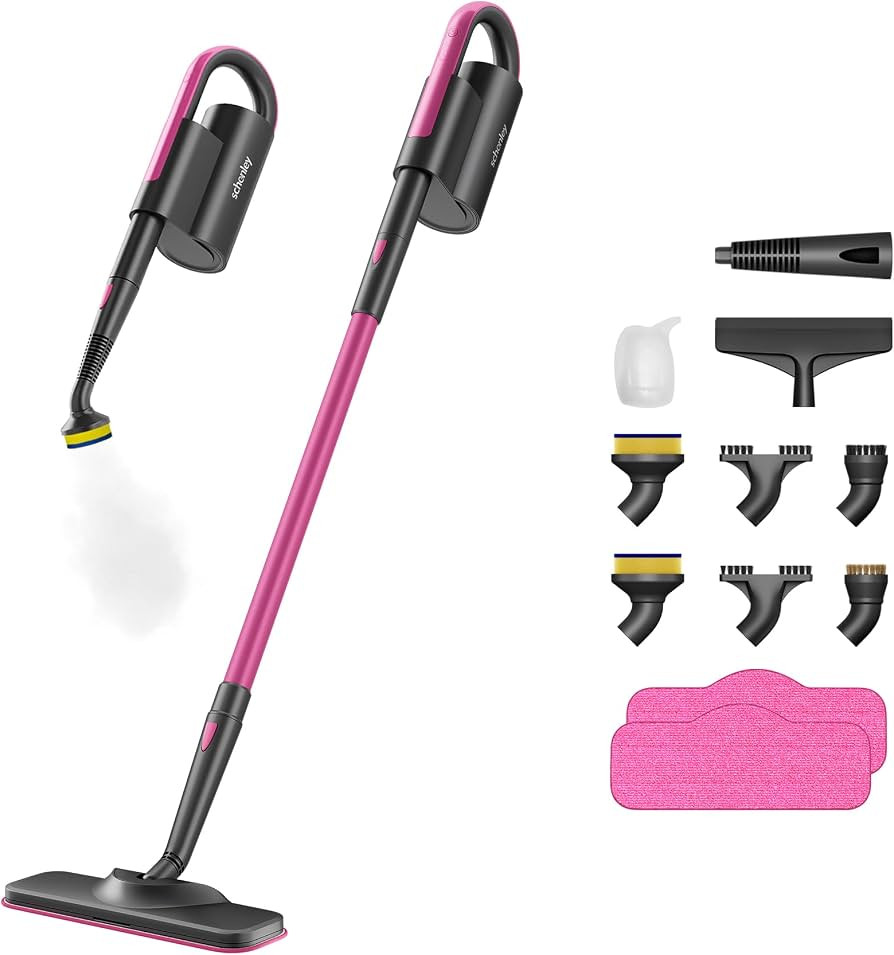 Schenley Steam Mop Cleaner with Detachable Handheld Steamer for Cleaning Hardwood, Laminate Floor... | Amazon (US)