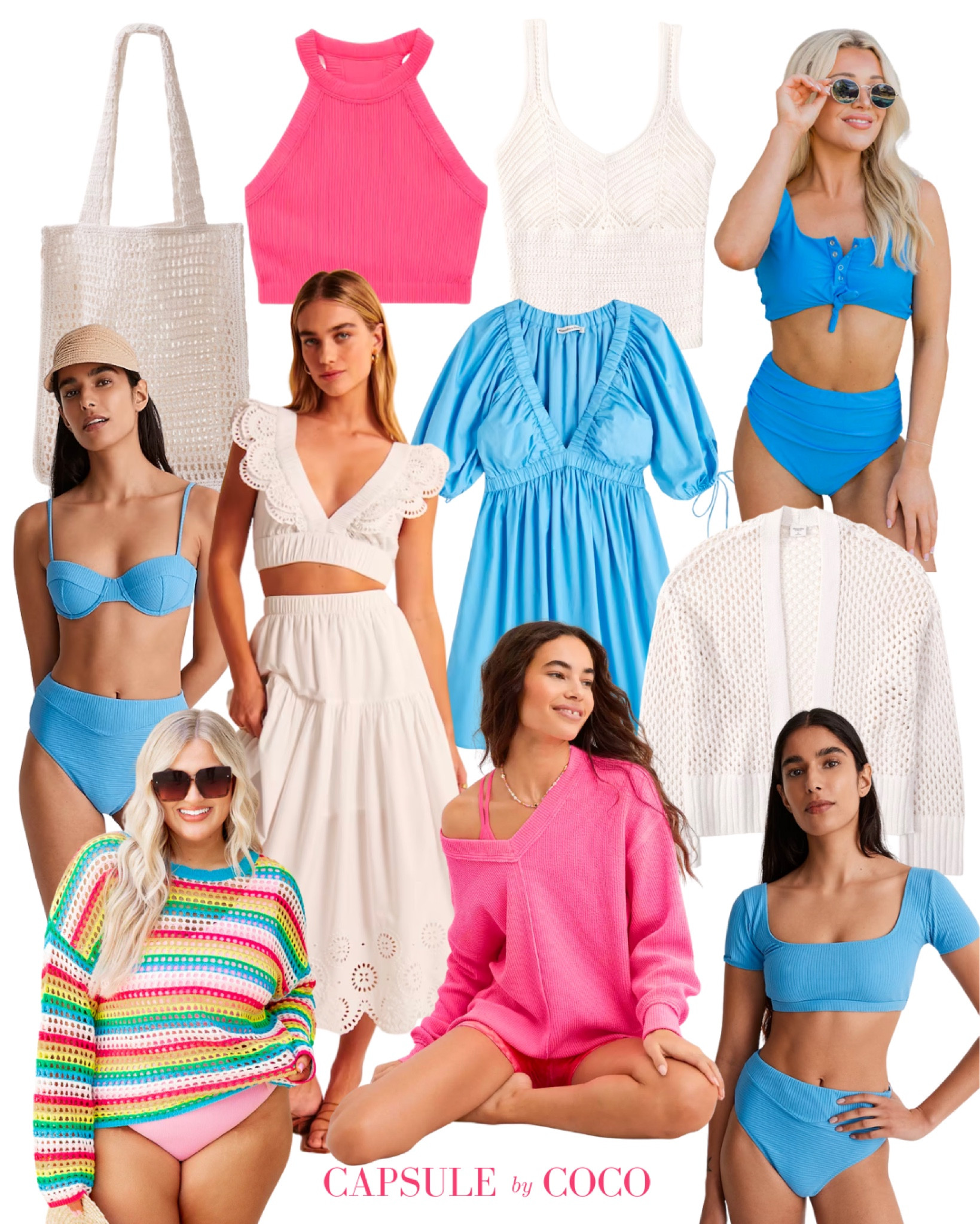 LTK SPRING SALE 💘🌈

Blue bikini, crochet coverup, crop tank, Pink Lily finds, Abercrombie and Fitch sale, blue mini dress, pink pullover, white cardigan, white eyelet top, white eyelet skirt, white eyelet set, white embroidered top, white embroidered skirt, white embroidered set, white crochet bag, white crochet cardigan, knit tank, Capsule By CoCo, CapsuleByCoCo

#LTKSale #LTKsalealert #LTKswim