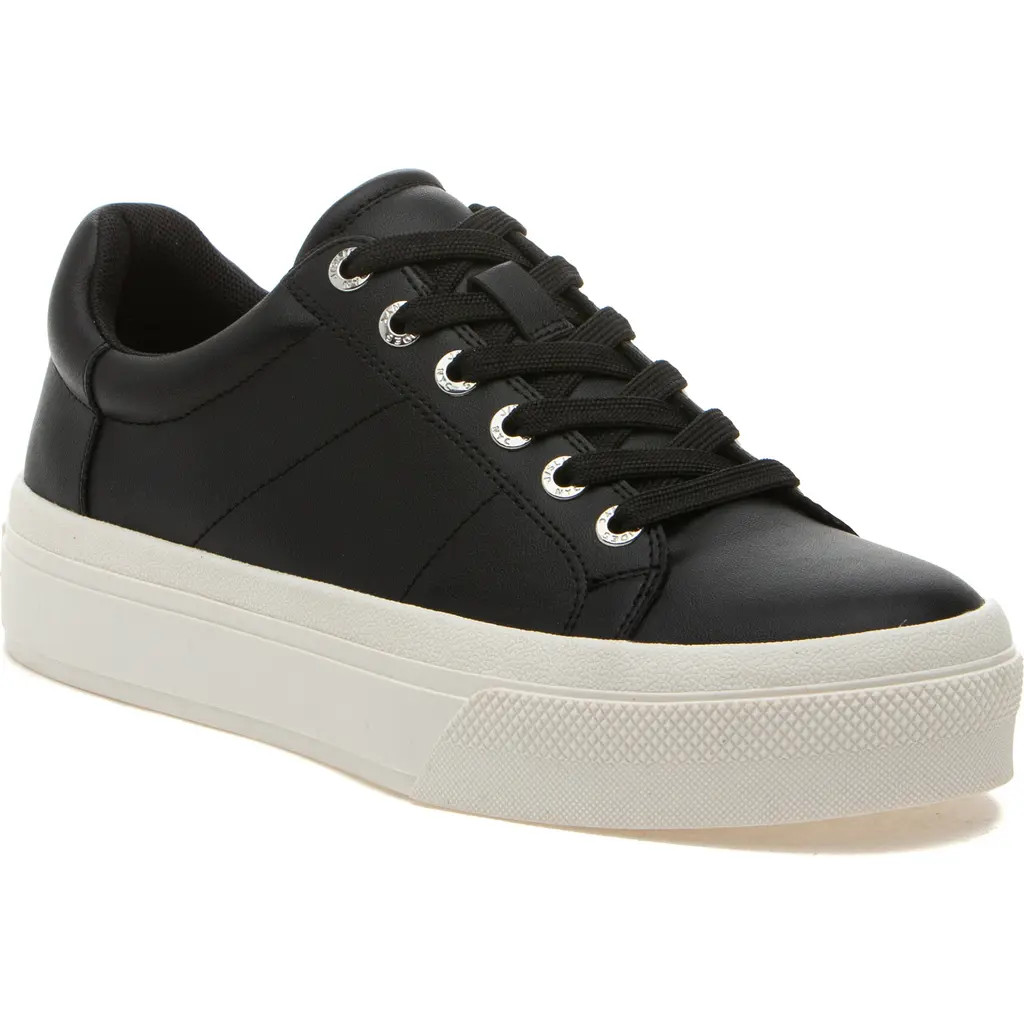JSlides Gilda Platform Sneaker in Black at Nordstrom Rack, Size 10 | Nordstrom Rack