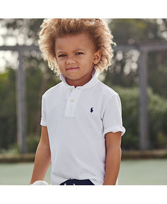 Polo Ralph Lauren Toddler Boys Pique Polo & Reviews - Shirts & Tops - Kids - Macy's | Macys (US)