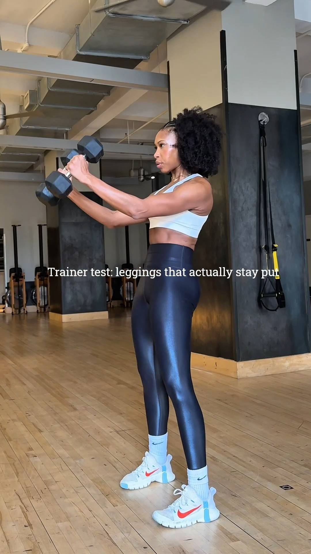 POV: you find leggings that actually stay put during a cardio finisher. No rolling, no adjusting — just locked in through every rep. 

Linking the full workout set + sneakers 🖤




workout set
high waisted leggings
leggings that don’t roll down
workout outfit
gym outfit women
sculpt workout outfit
cardio workout outfit
trainer approved workout clothes
tall girl workout leggings



#LTKActive #LTKTall #LTKootd