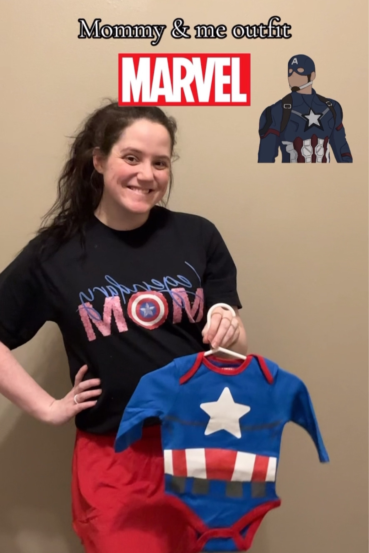 Mommy and me outfit Marvel Captain America 🇺🇸

#LTKkids #LTKfamily #LTKbaby