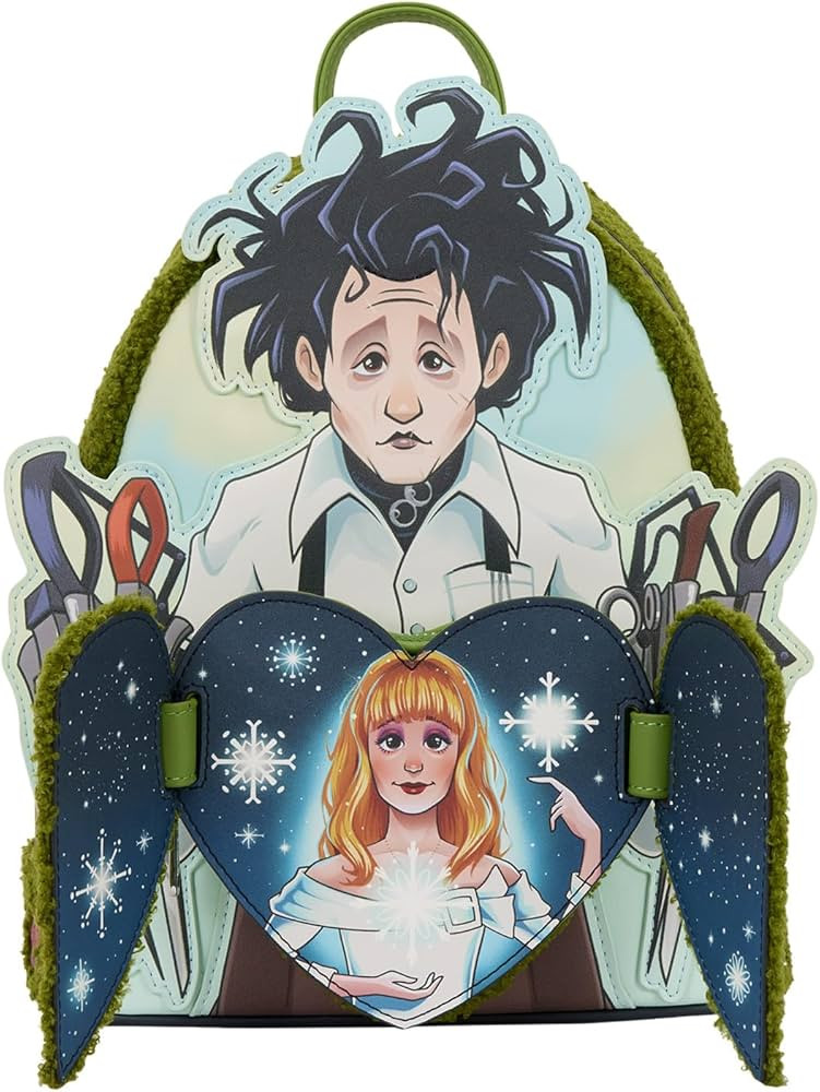 Loungefly Edward Scissorhands Sherpa Mini Backpack | Amazon (US)