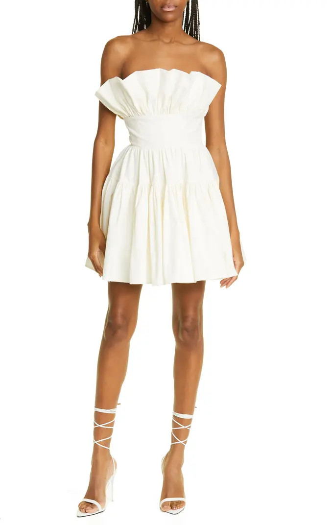Nia Ruffle Strapless Dress | Nordstrom