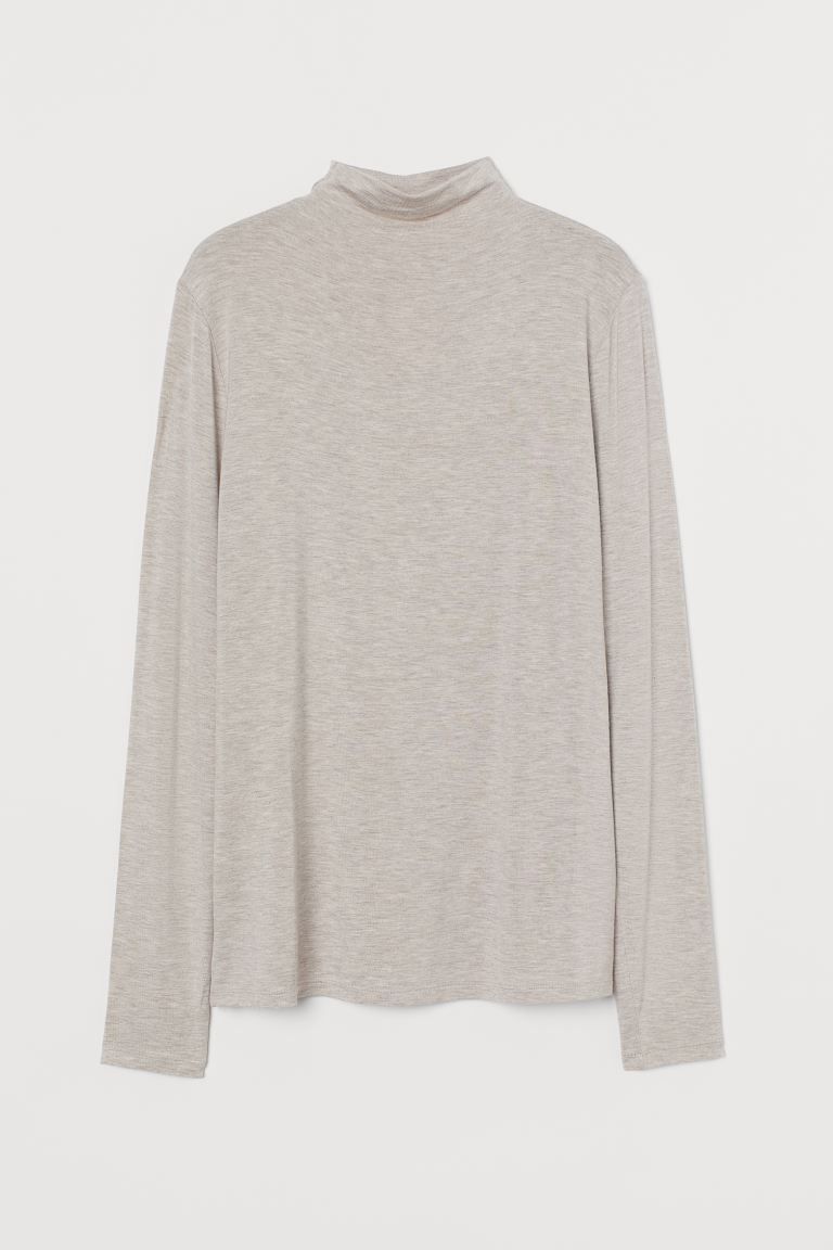 Mock Turtleneck Top | H&M (US)