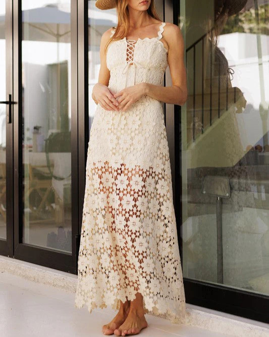 Daria Lace Midi Dress | ish Boutique