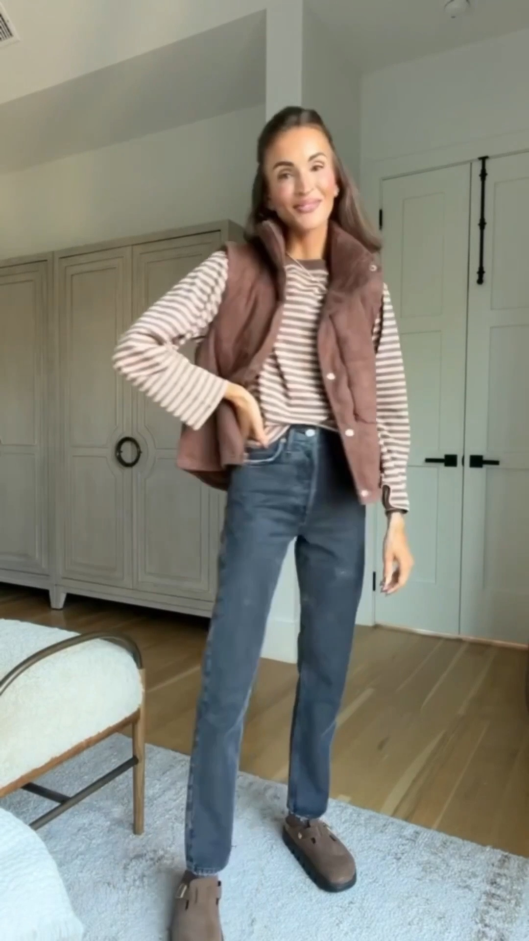 always love a good amazon find and this vest did not disappoint! 🤎