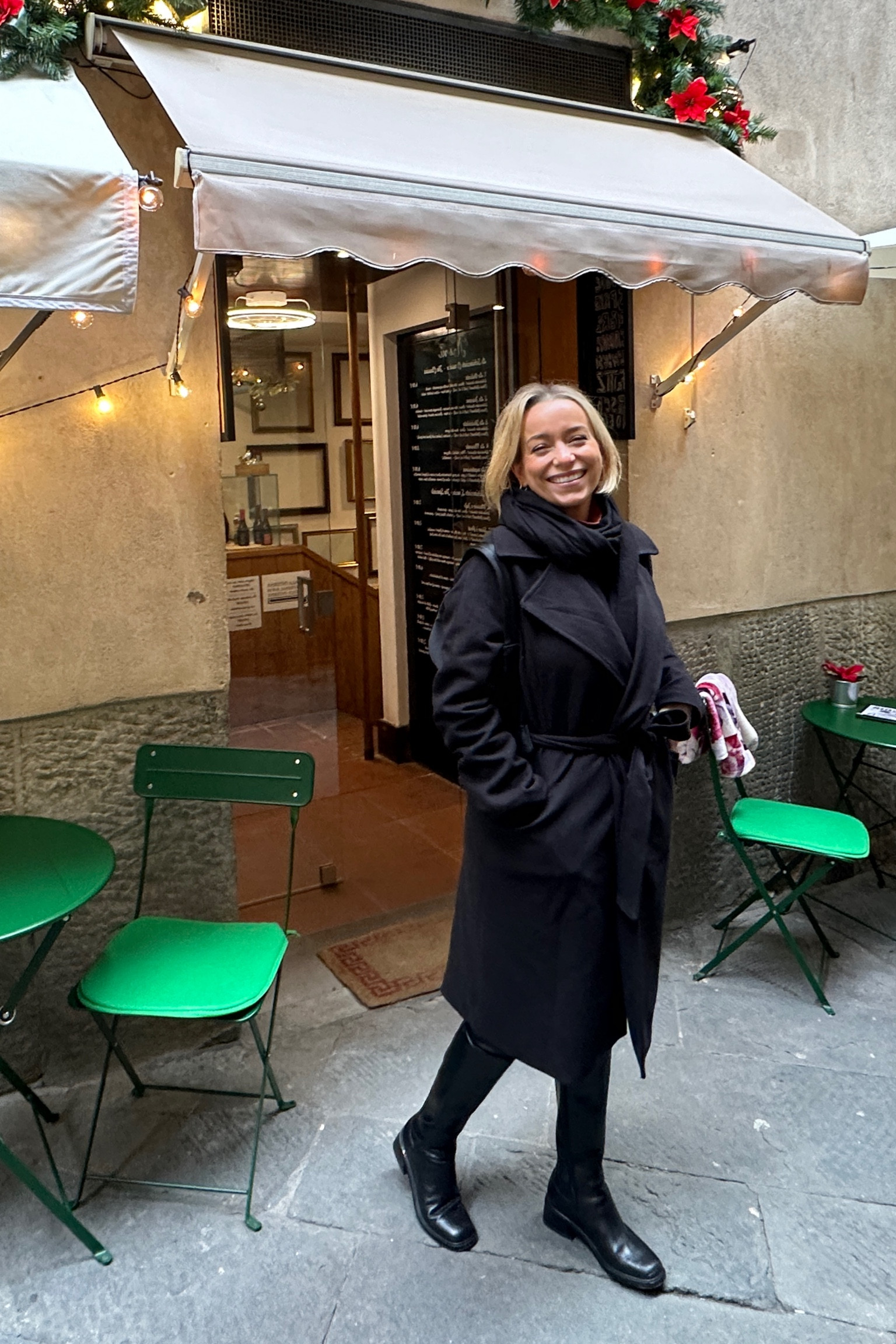 Amazon outfit. Winter travel to Italy. Keep it simple is my advice! Belted jacket, beautiful Franco Sarto boots, and accessories like this cashmere Amazon scarf 🧣 

#LTKFindsUnder100 #LTKStyleTip #LTKTravel