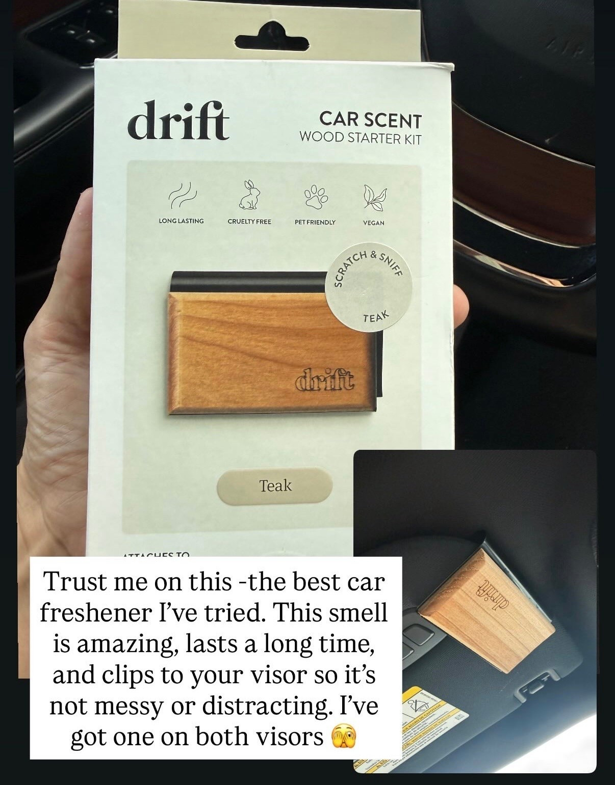 The absolute best smelling (and longest lasting) car freshener! I have two in my car!

Walmart finds // must haves

#LTKmomlife #LTKdayinmylife