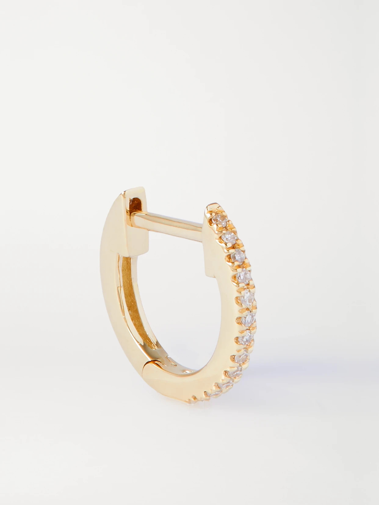 STONE AND STRAND - Gold Diamond Earring - One size | NET-A-PORTER (US)