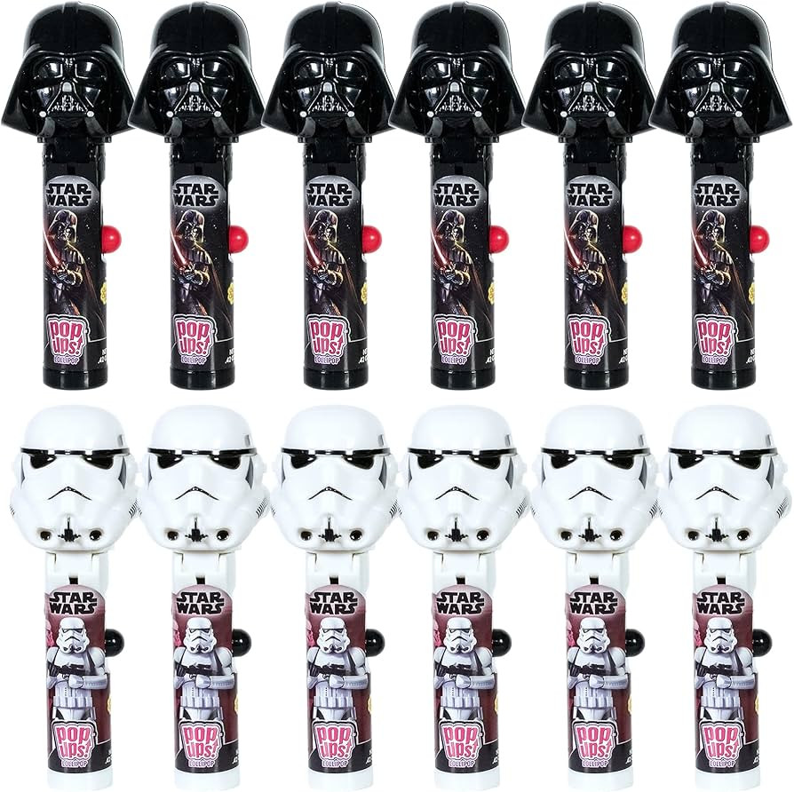 Pop Ups! Star Wars Lollipop Holder | Collectable Star Wars Toy Lollipop Case | Star Wars Party Fa... | Amazon (US)