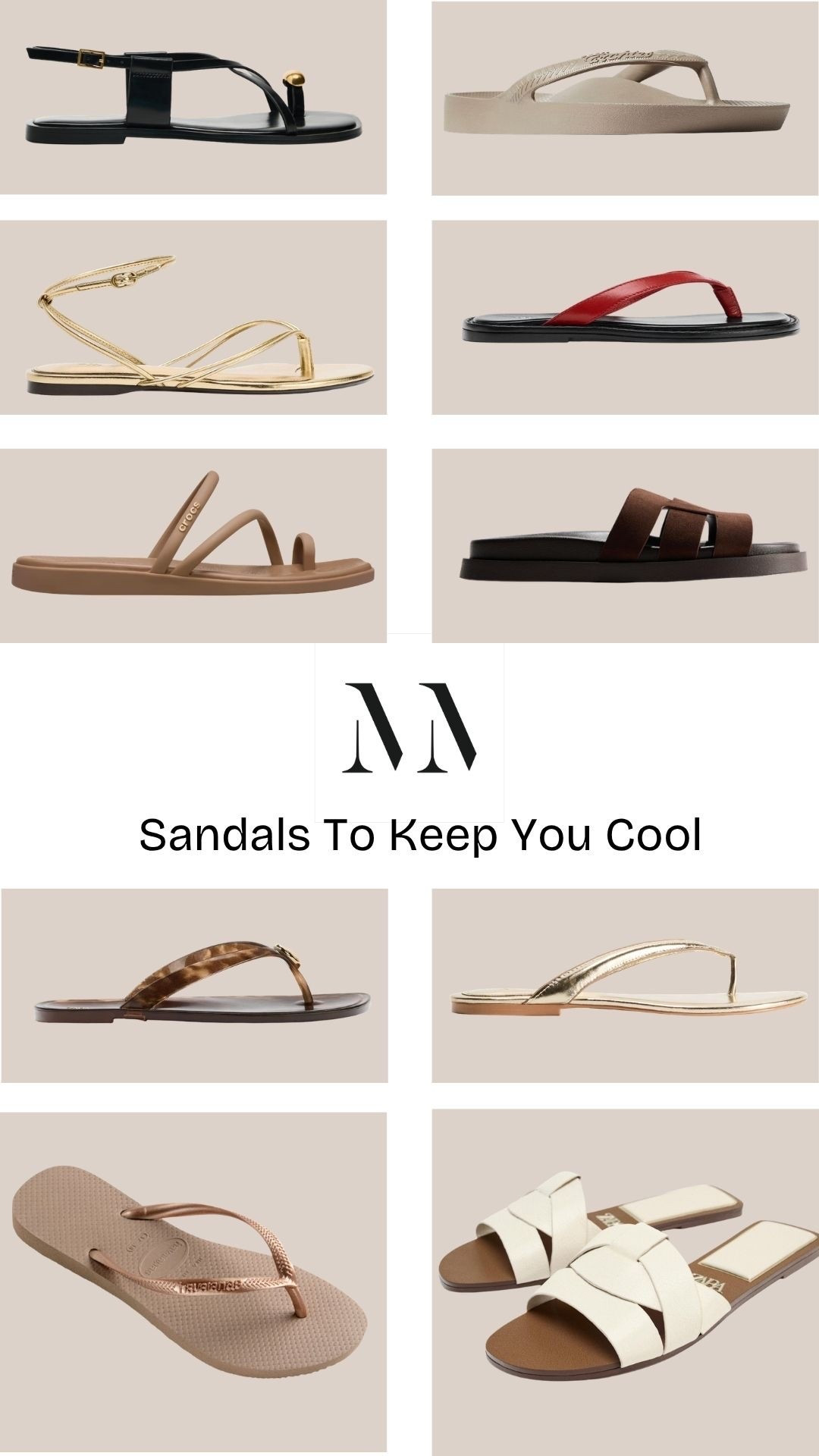 Keep your feet cool in the heatwave. We’ve rounded up some of our favourite sandals currently available

#LTKuk #LTKstyletip #LTKsummer