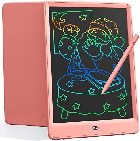 LCD Writing Tablet Toddler Learning Toys for 2 3 4 5 6 7 8 Years Old Boys and Girls, 10 Inch Colorfu | Amazon (US)