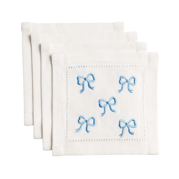 Bows Cocktail Napkin Set | Mud Pie