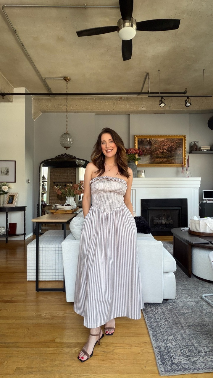 Summer outfit - chic maxi dress with kitten heels. Last day to use code AFLTK for an extra 20% off!

#LTKxAbercrombie #LTKSaleAlert