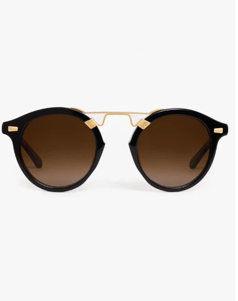 KREWE STL II | Black + Black Tea 18K | The Collection TX 