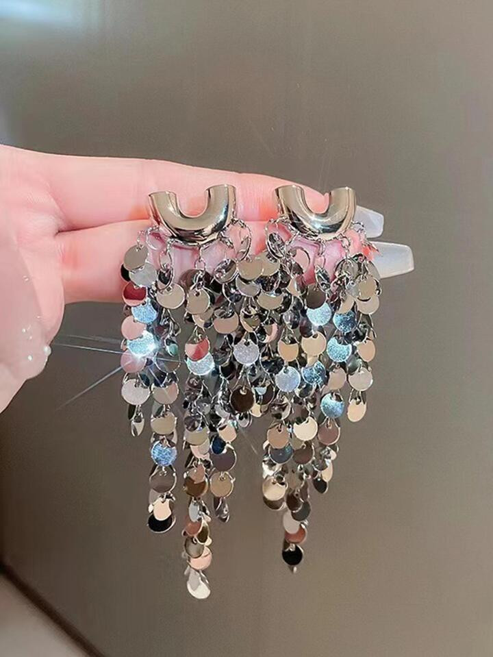 Rhinestone Bow Drop Earrings2.5k+ sold recentlyGBP£1.66-5% | SHEIN