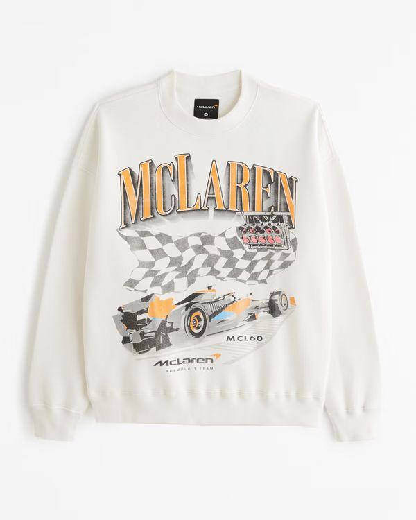 McLaren Graphic Crew Sweatshirt | Abercrombie & Fitch (UK)