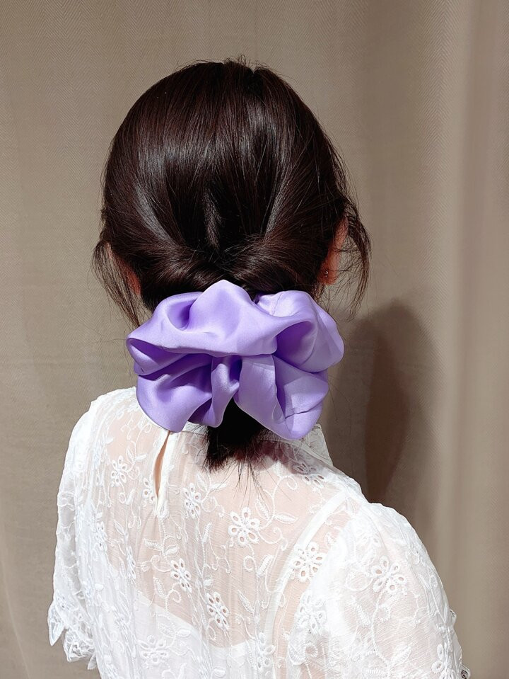 Solid Minimalist Scrunchie | SHEIN